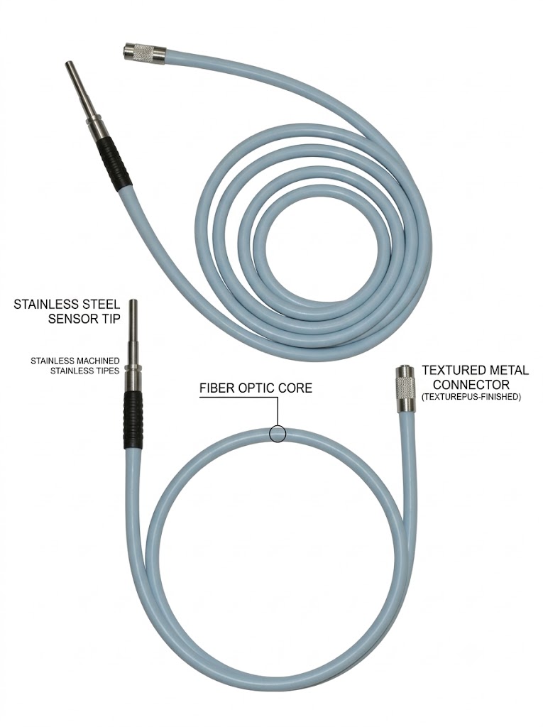 Special Fiber Optic Cable with Grip – 230 cm