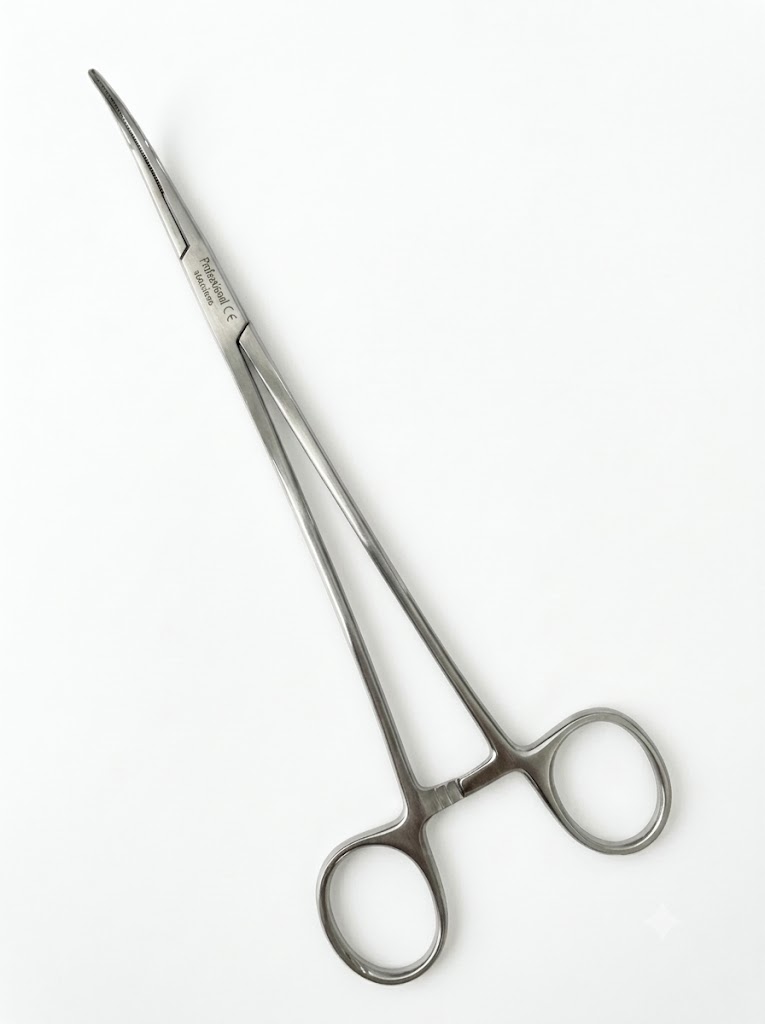 Adson Artery Forceps FCPS 21 cm Curved
