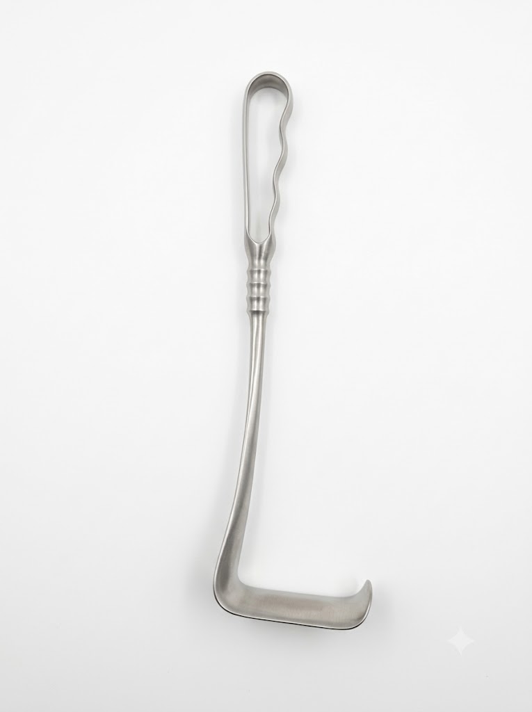Kelly Retractor 26 cm, Blade 50 × 65 mm