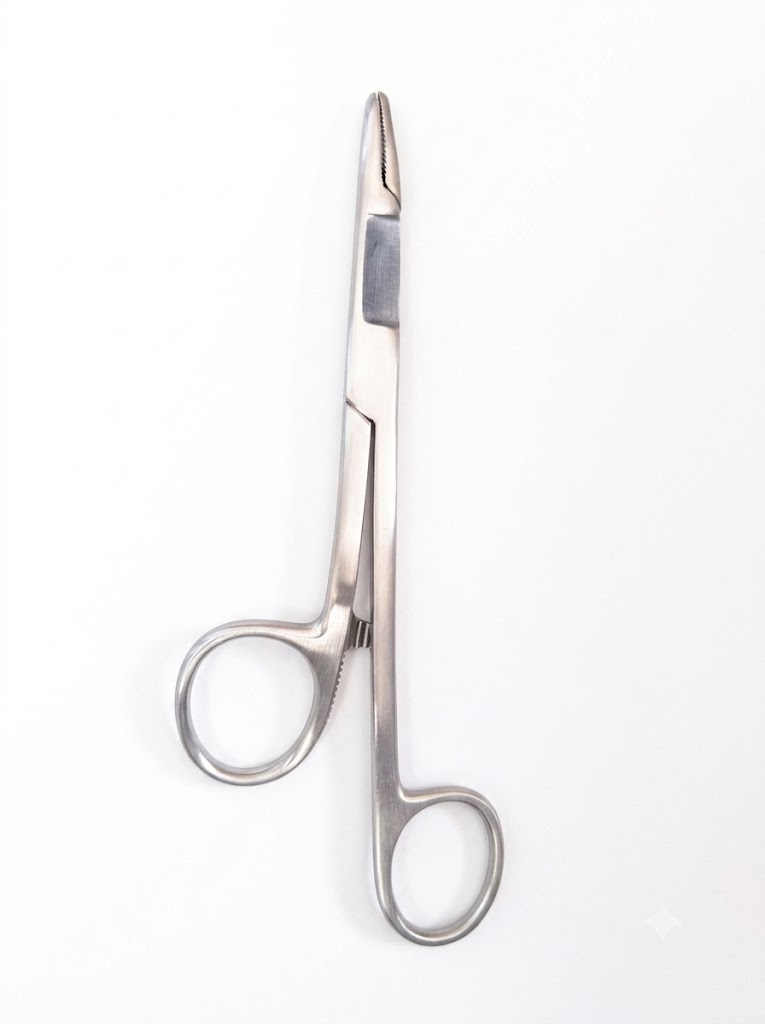 Gillies Needle Holder & Scissors 15 cm Standard Pattern