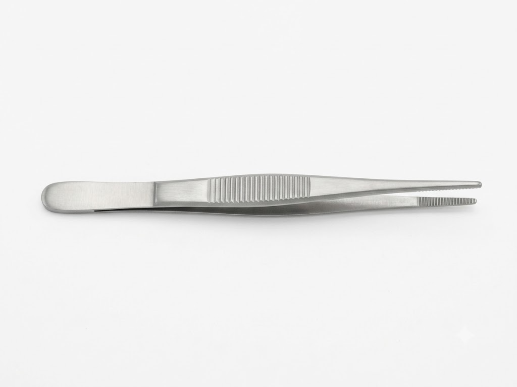 Dressing Forceps Medium 11.5 cm Straight